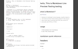 Markdown Live Preview media 1