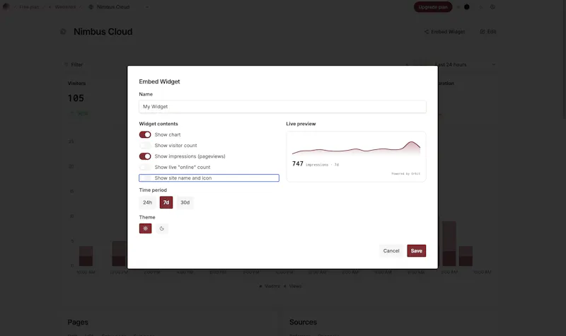 Orbit Analytics screenshot 7