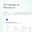50+ Bubble Resources