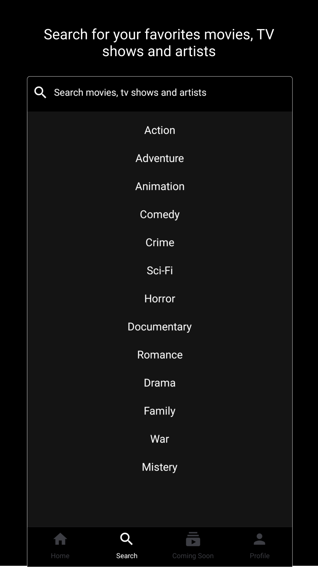 CineHub: Movies & TV Shows Tracker gallery image