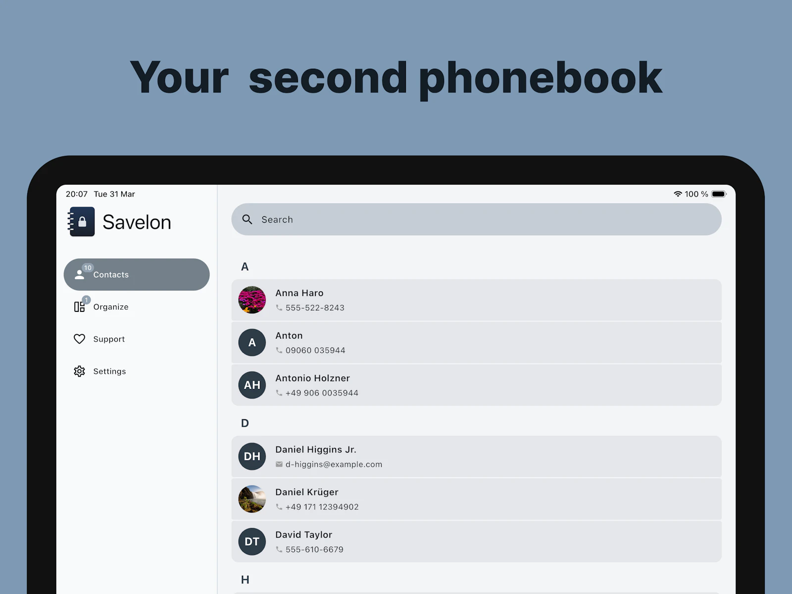 Savelon screenshot 1