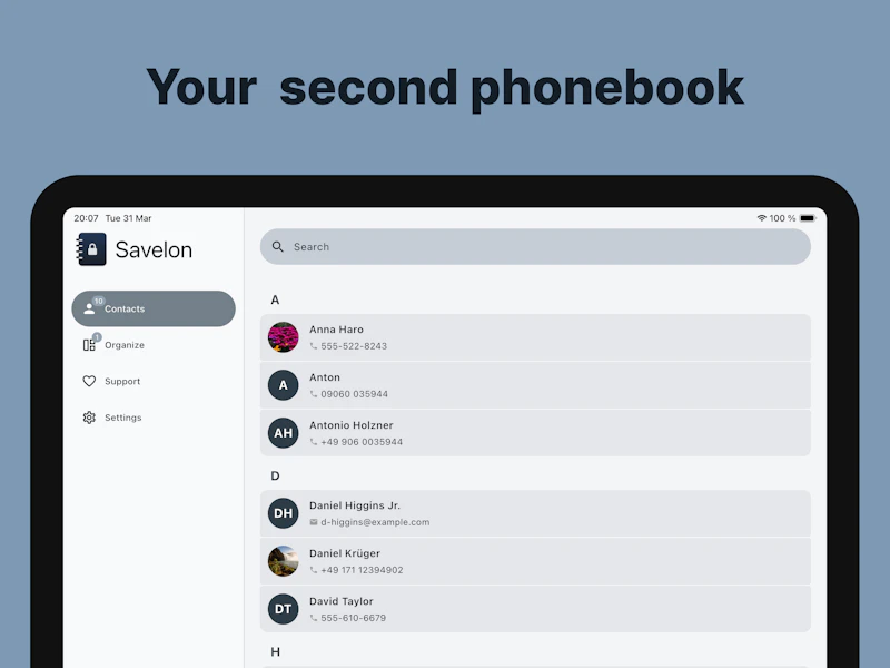 Savelon screenshot 1