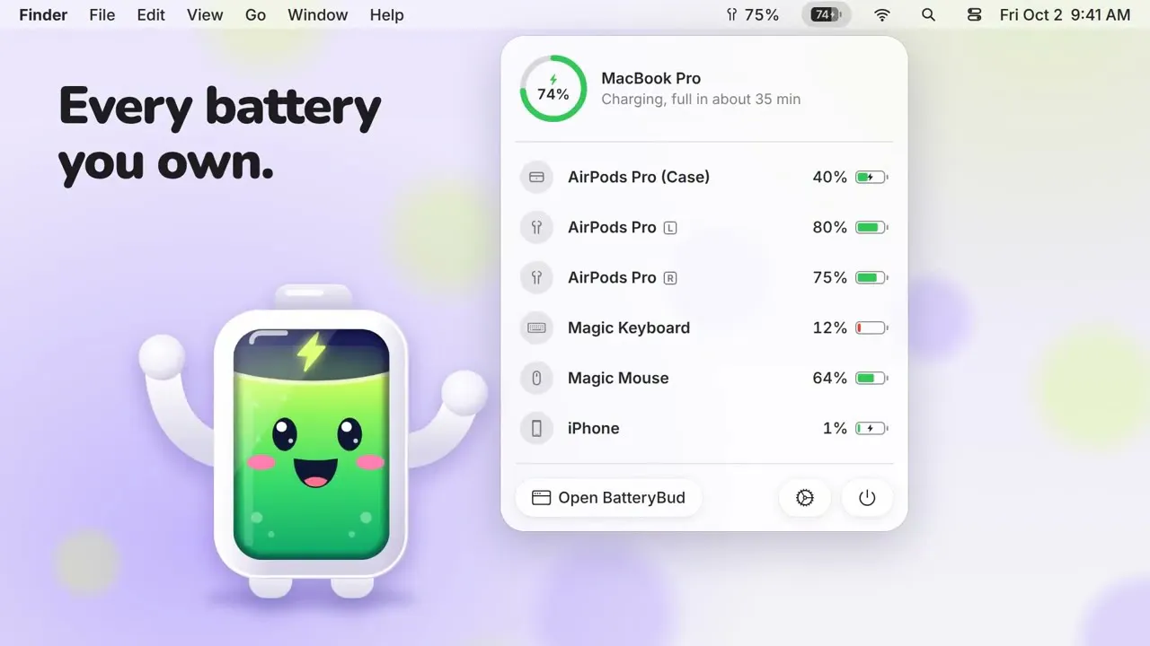 BatteryBud gallery image