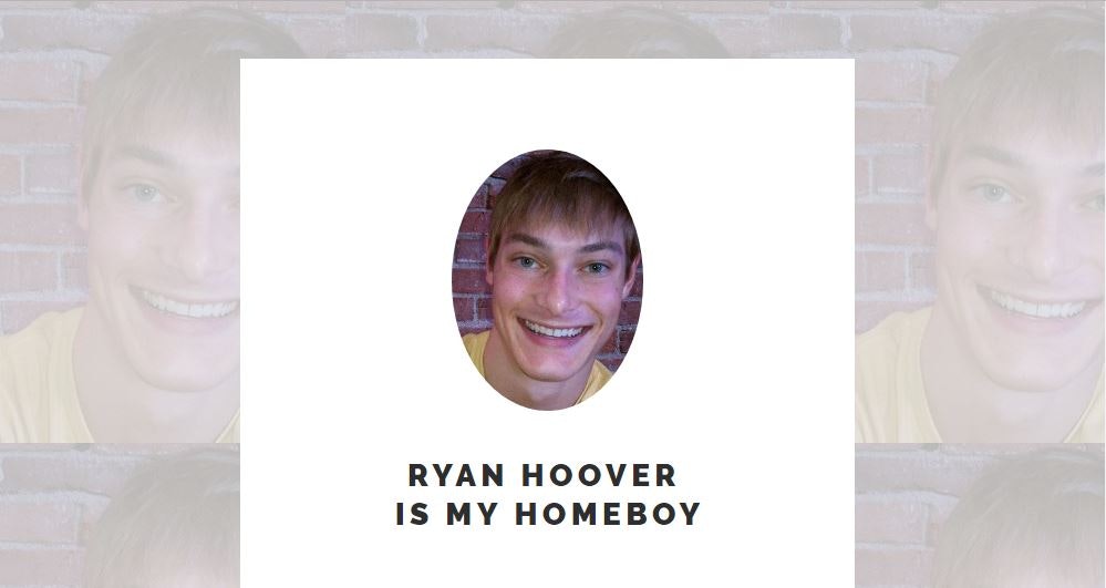 Ryan Hoover is my homeboy gallery image