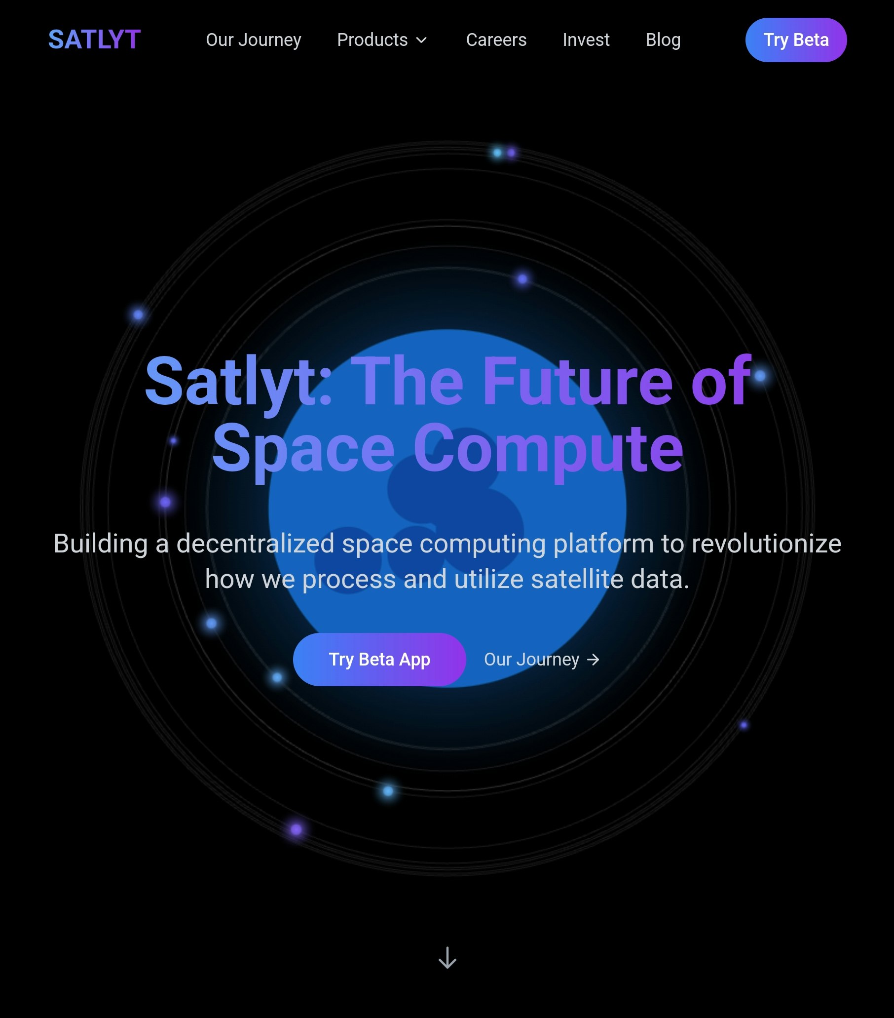 Red de Satlyt - La primera plataforma en la nube descentralizada para la computación satelital media 1