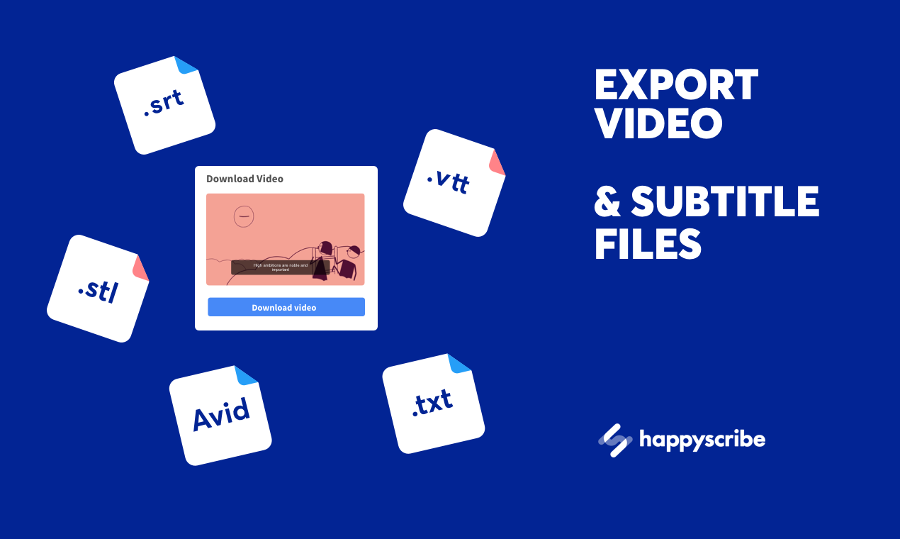 Happy Scribe - Subtitle Generator gallery image