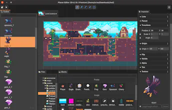 Phaser Editor 2D gallery image