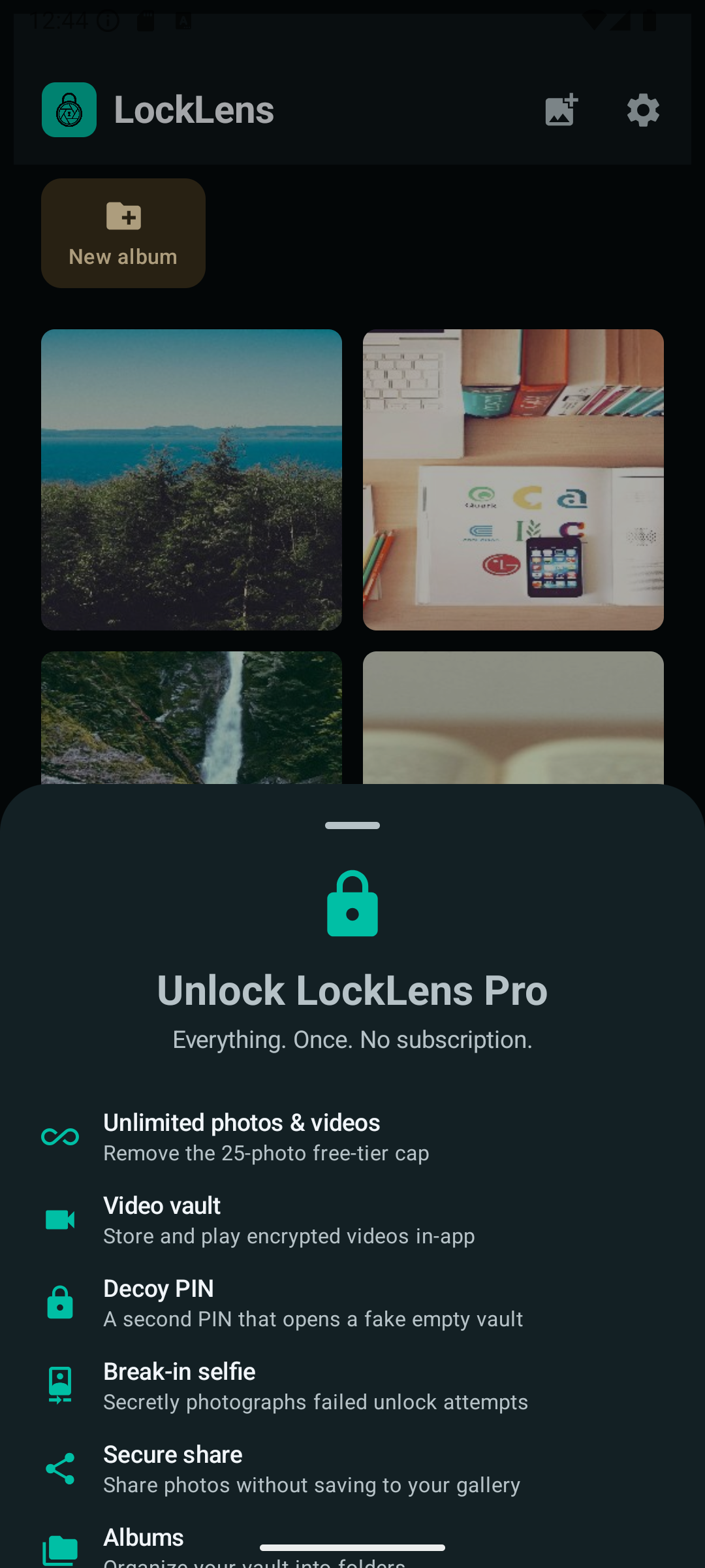 LockLens: Private Photo Vault gallery image
