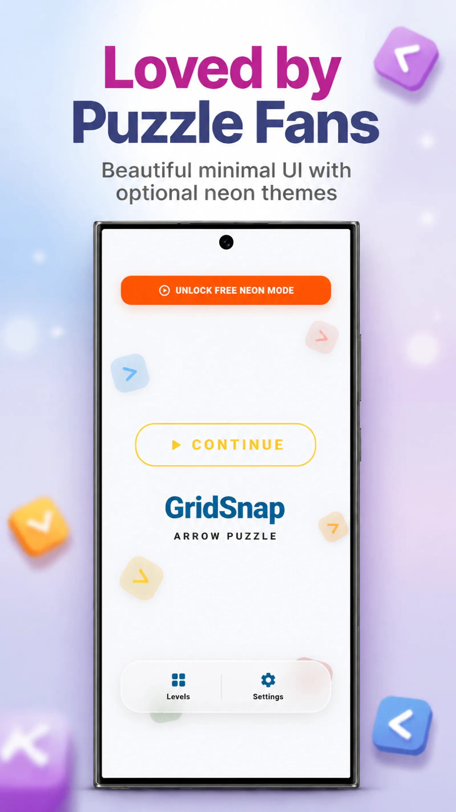 GridSnap: Arrow Puzzle screenshot 1