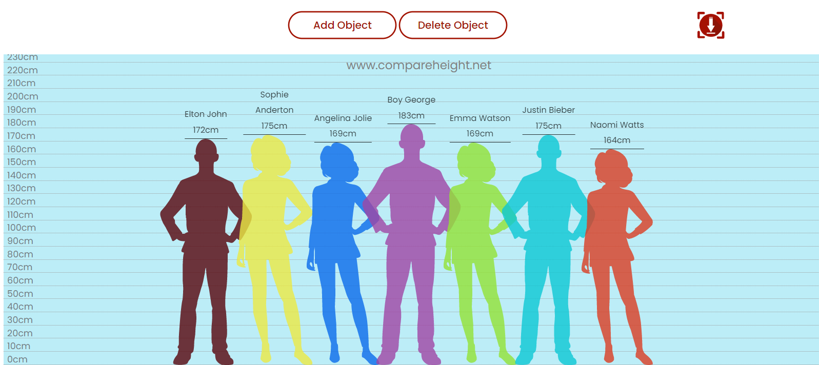 CompareHeight gallery image