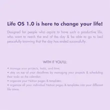 Life OS 1.0 gallery image