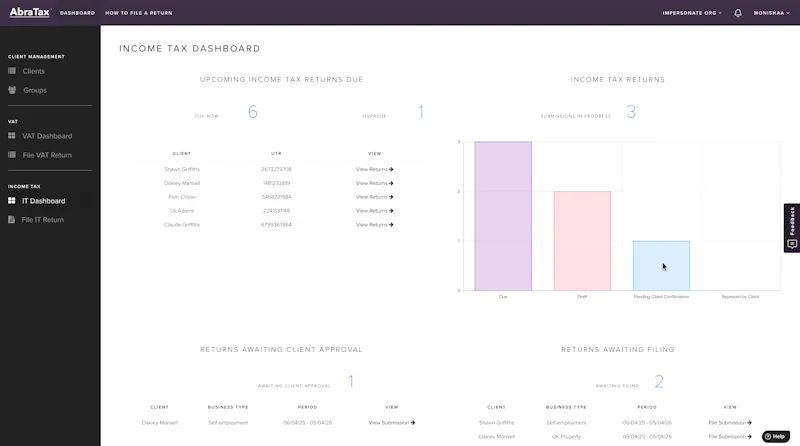 AbraTax screenshot 2