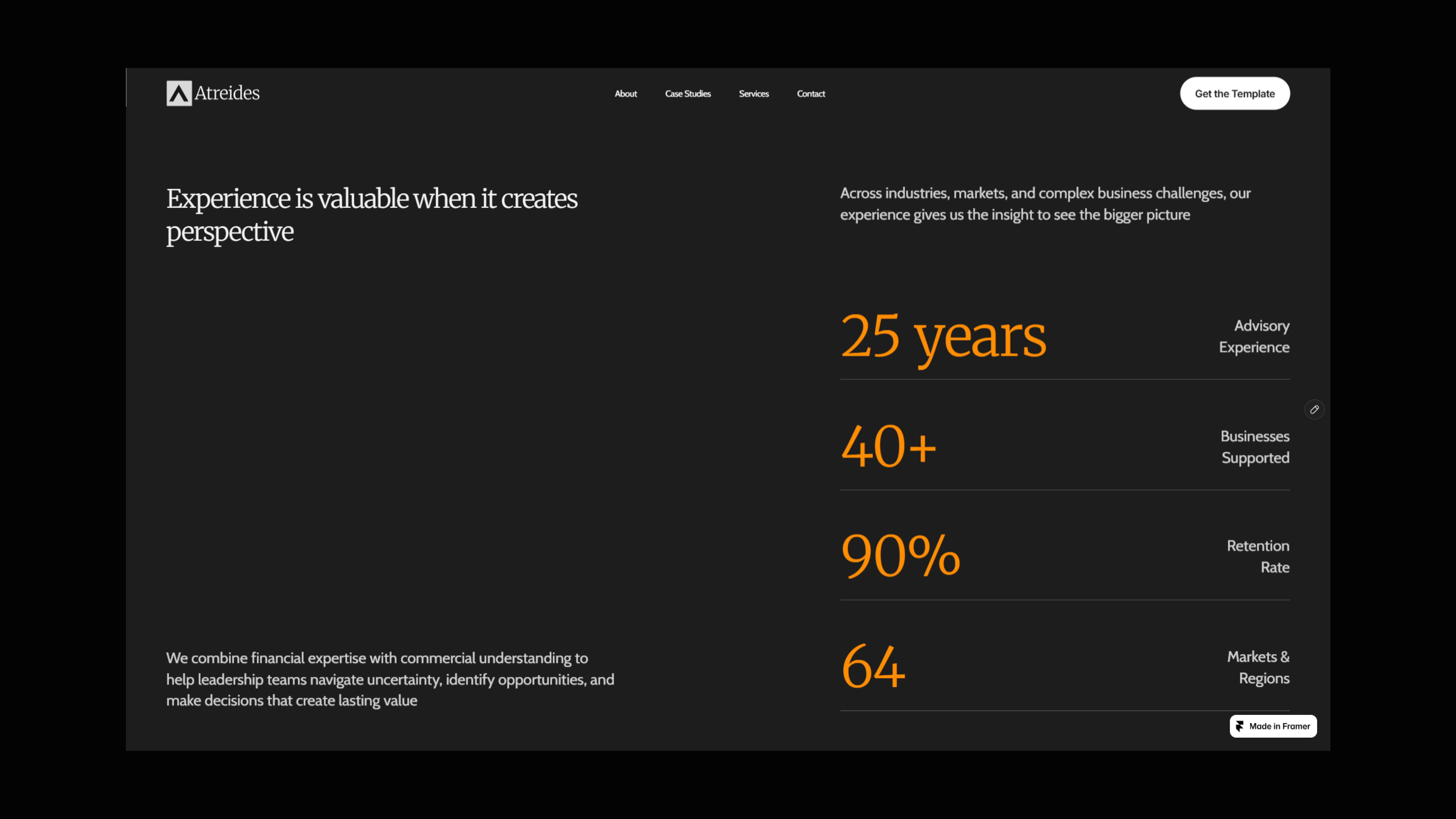 Atreides Financial Consulting Template gallery image