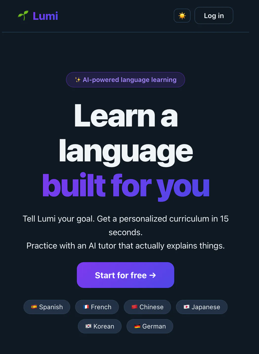 Lumi Language gallery image