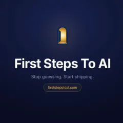 First Steps To AI logo