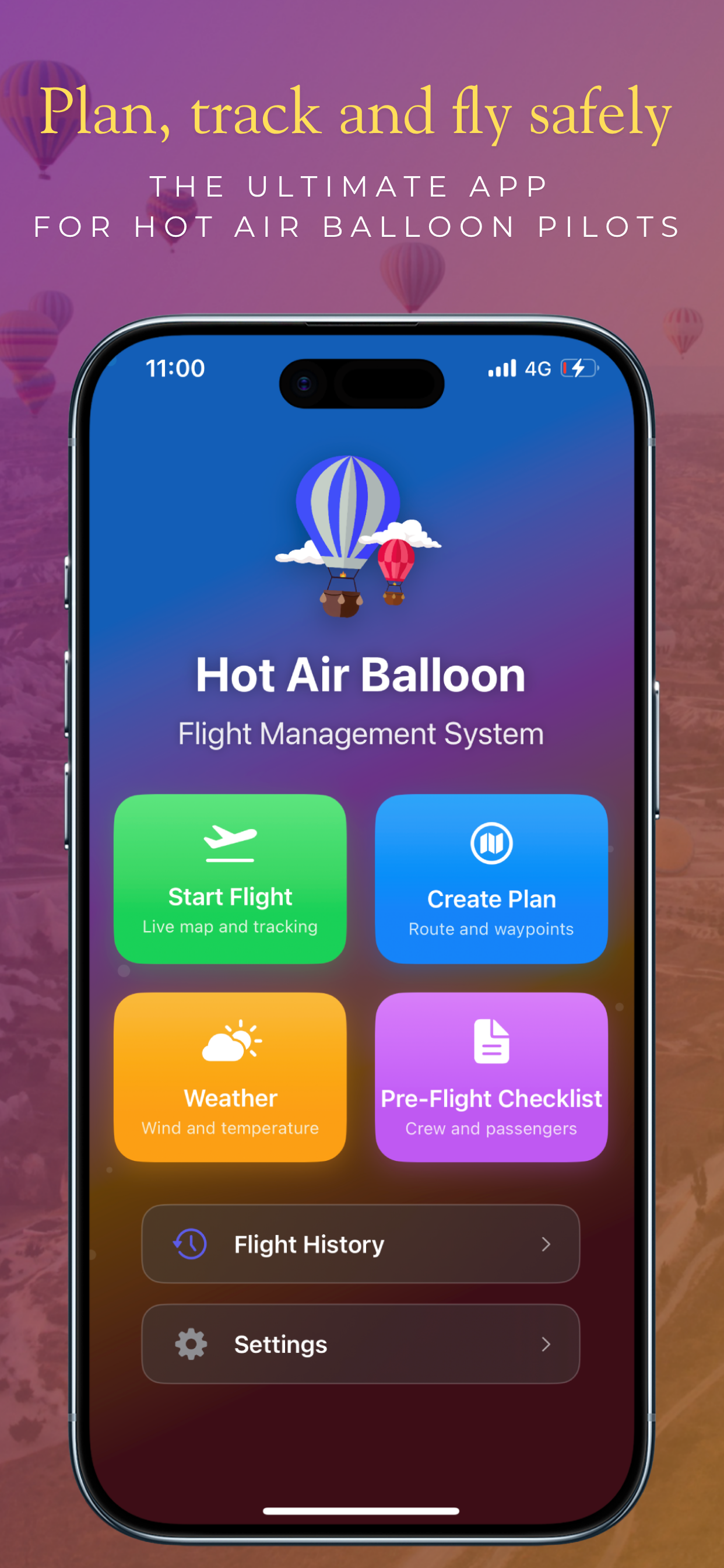 Hot Air Balloon Map forHotAirBalloonists gallery image