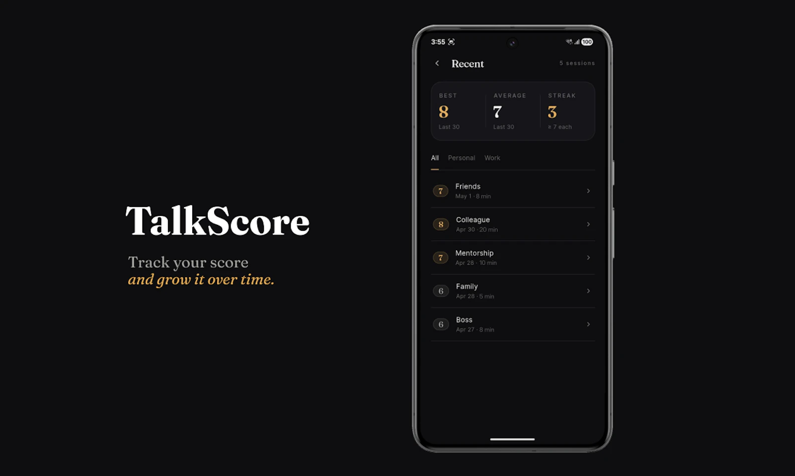 TalkScore screenshot 4