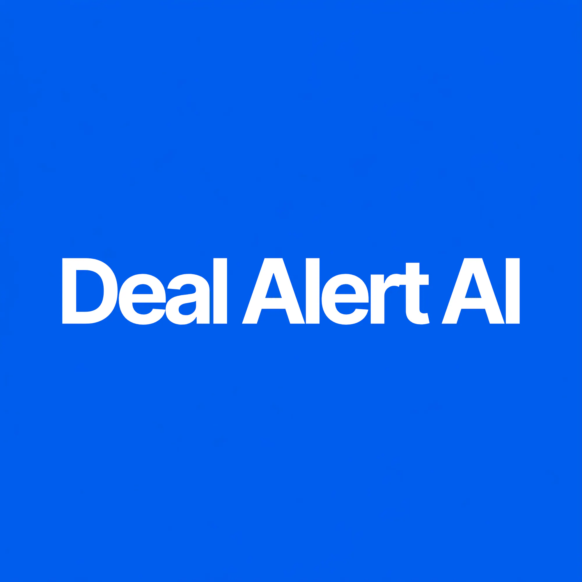 Deal Alert AI