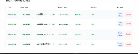 Backlink Monitoring Tool gallery image