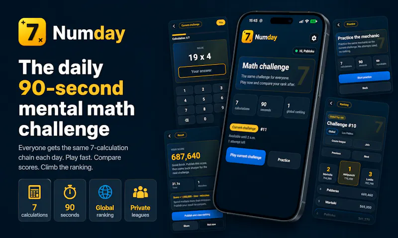 Numday screenshot 2