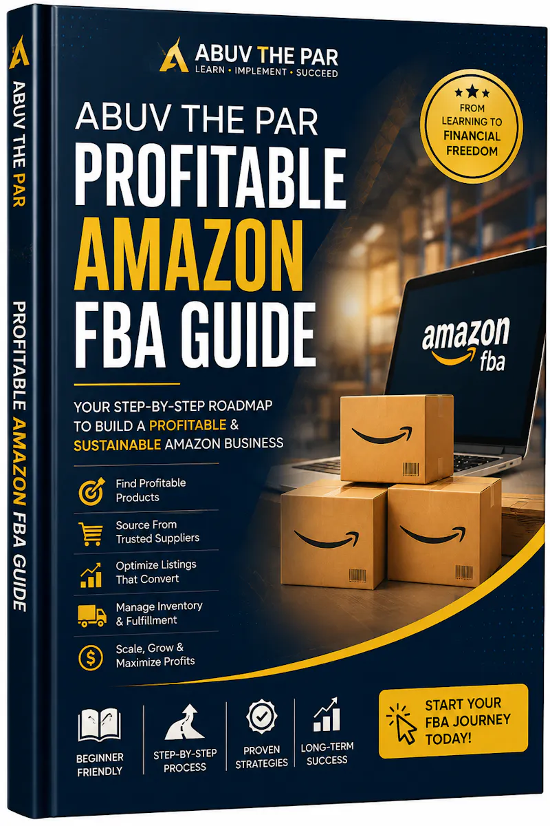 Abuv The Par Profitable Amazon FBA Guide screenshot 1