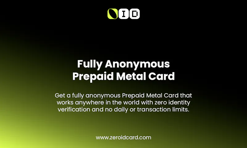 Prepaid metal cards with privacy in mind screenshot 1