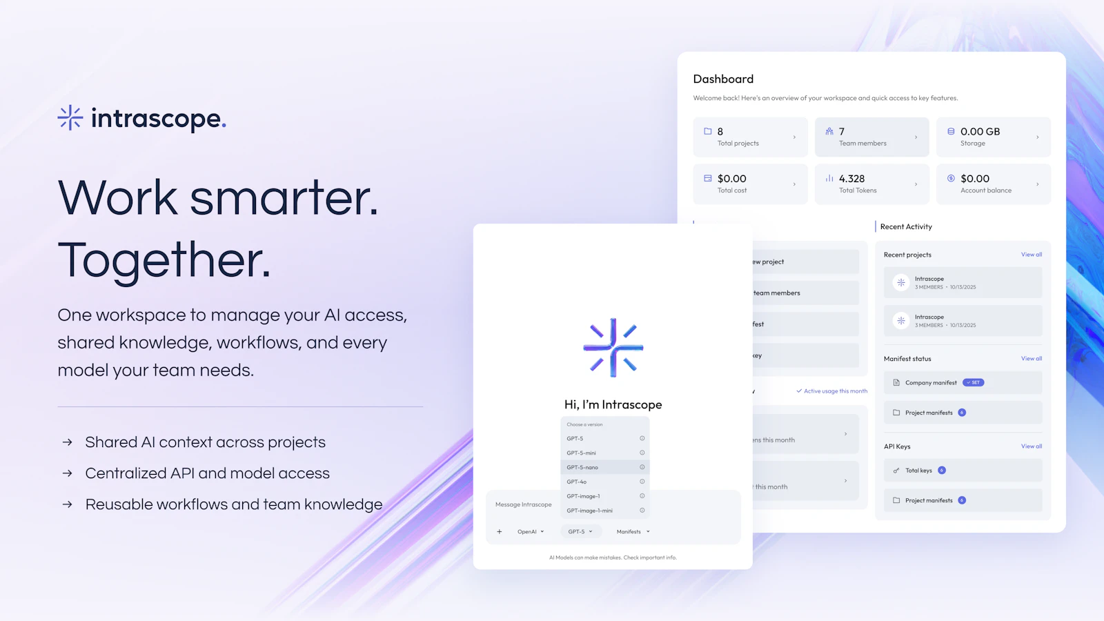 Intrascope: BYOK + Managed AI for Teams screenshot 6