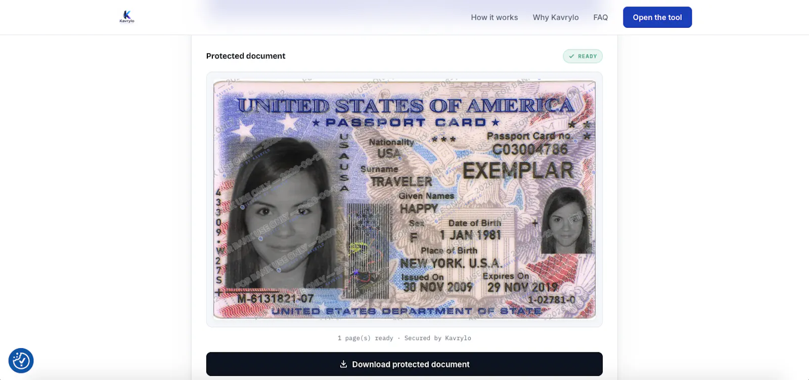 Kavrylo — Watermark Before Sharing screenshot 2