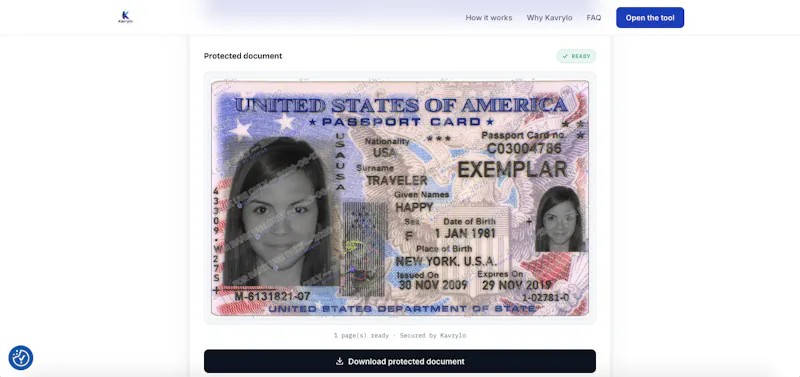 Kavrylo — Watermark Before Sharing screenshot 2