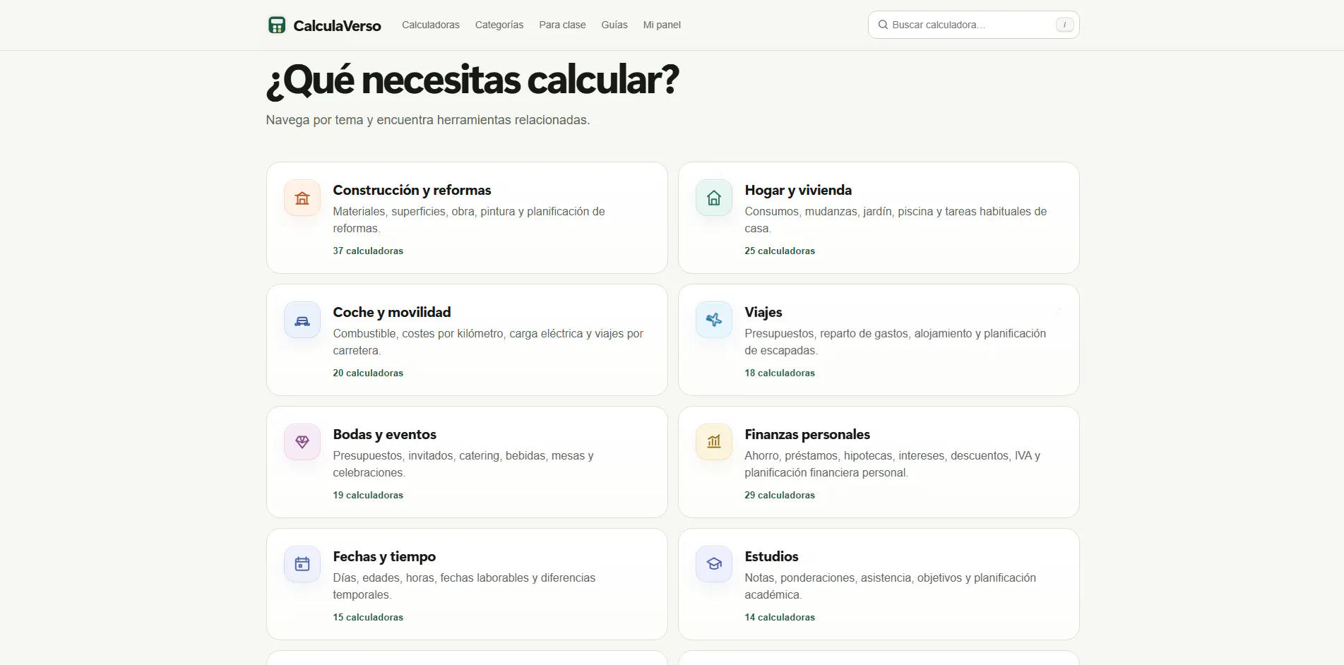 CalculaVerso — Screenshot 2