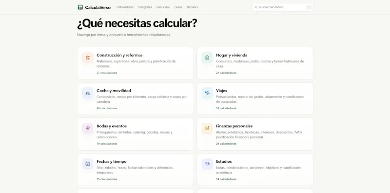 CalculaVerso screenshot 2