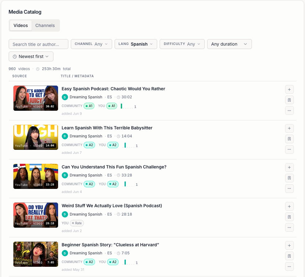 TrackMyLang gallery image