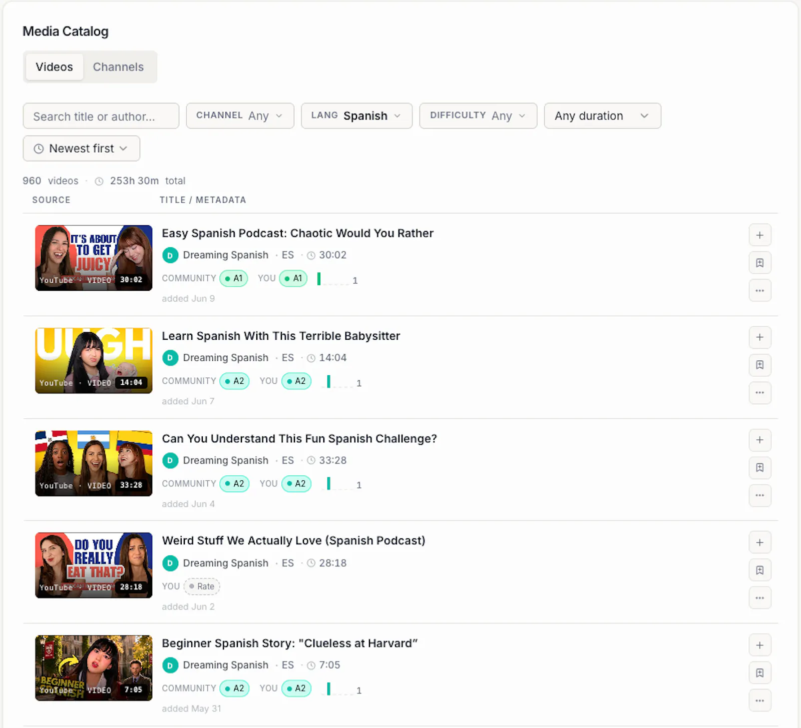 TrackMyLang screenshot 4