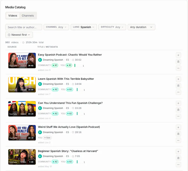 TrackMyLang screenshot 4