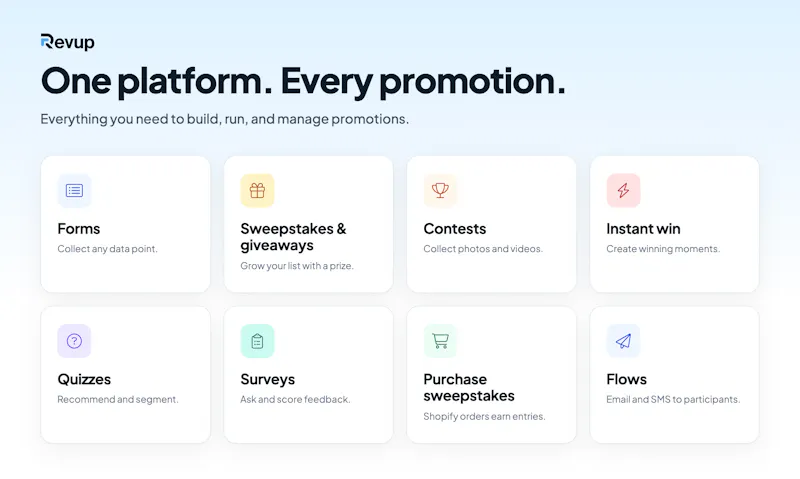 Revup screenshot 2