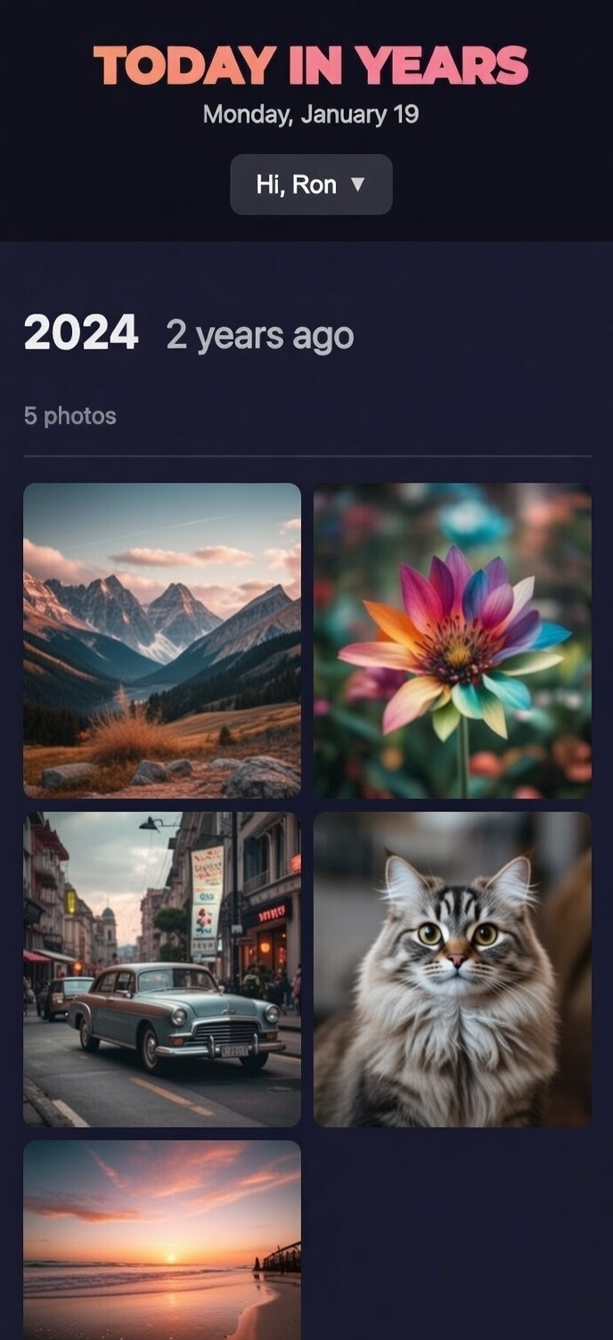 Today in Years gallery image