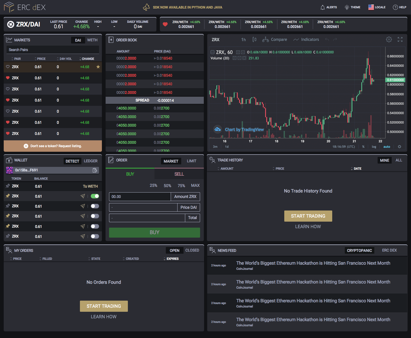 ERC dEX gallery image