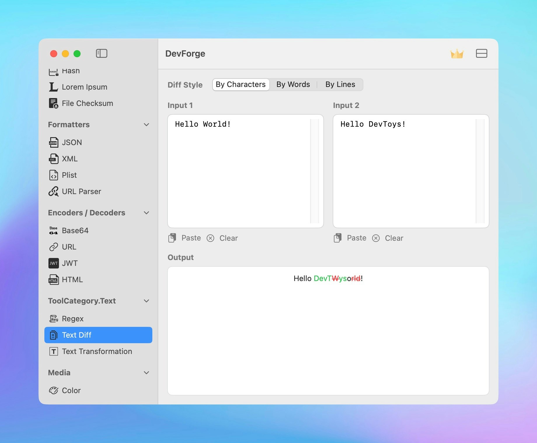Média Devang - Boîte à outils de développeur sans source open source 4