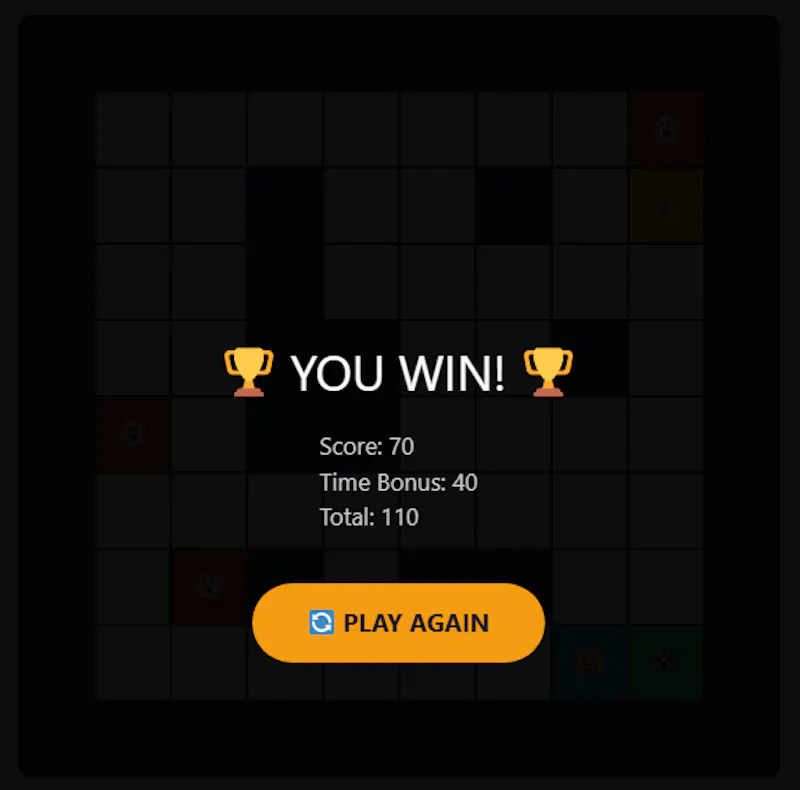 Freakbob Memory Maze Game screenshot 3