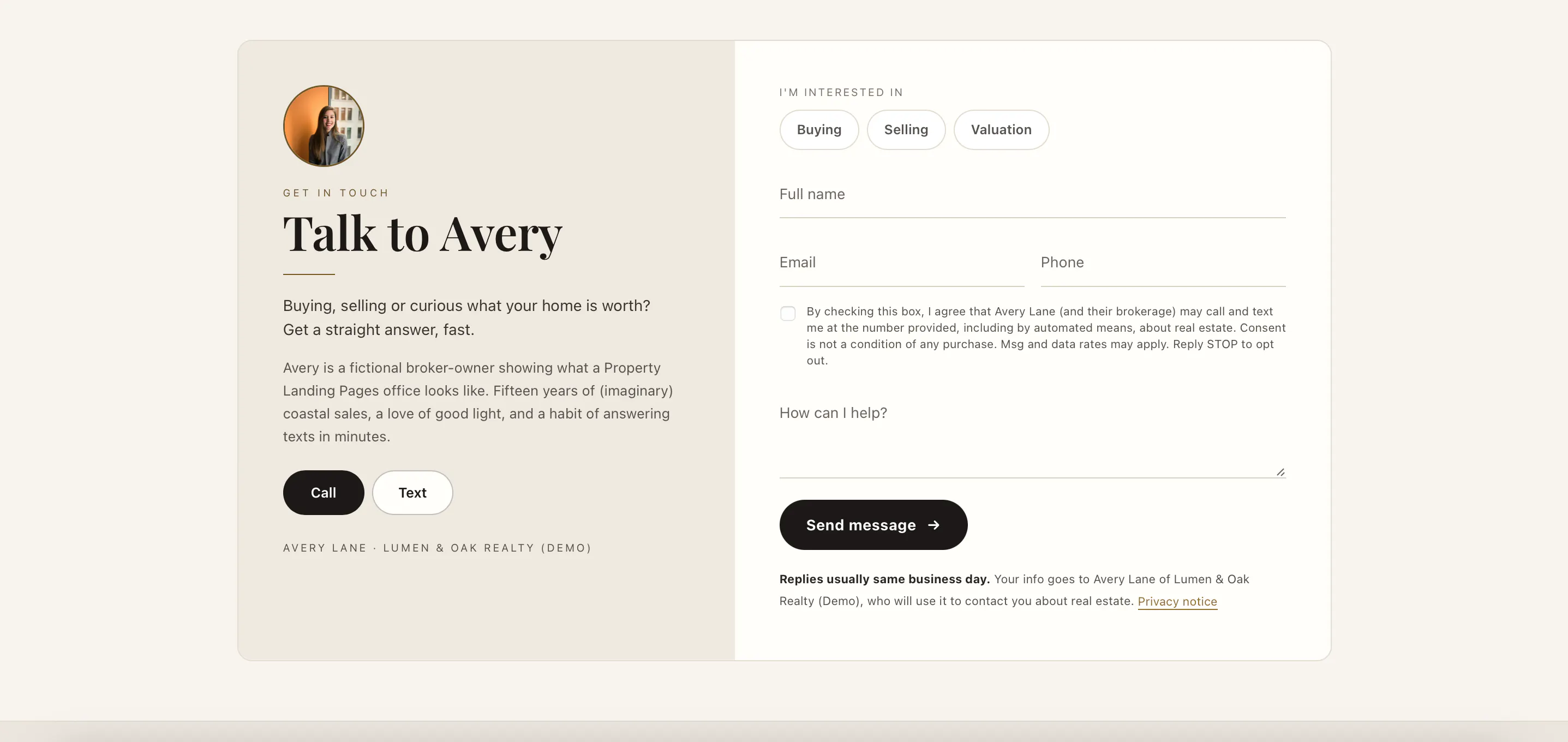 Property Landing Pages gallery image