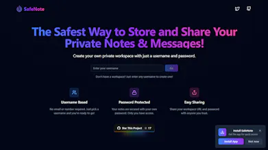 SafeNote gallery image