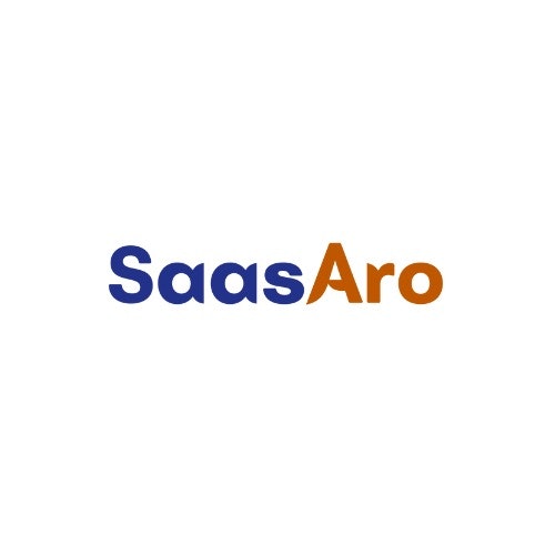 SaasAro - Product Hunt launch logo and brand identity