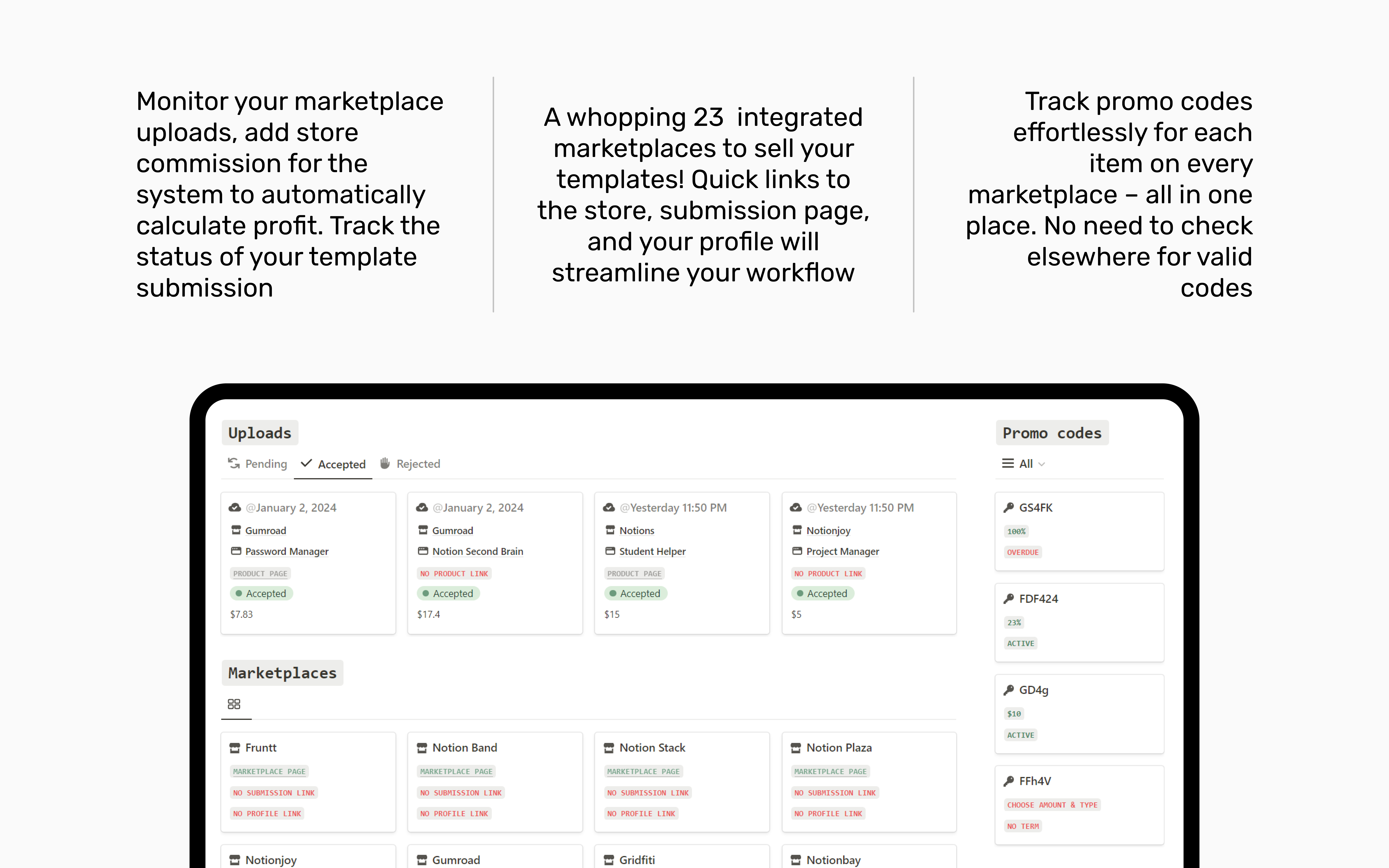 Notion Creator Hub gallery image