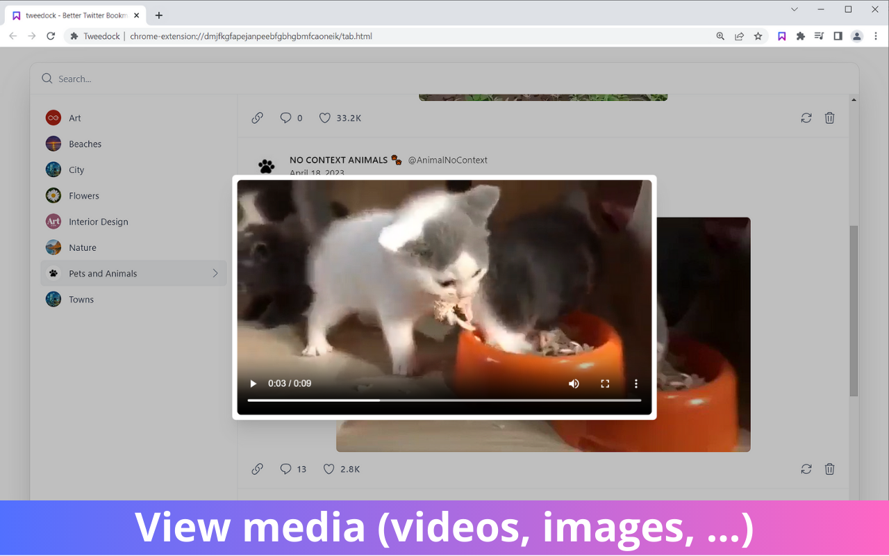 Tweedock media 3