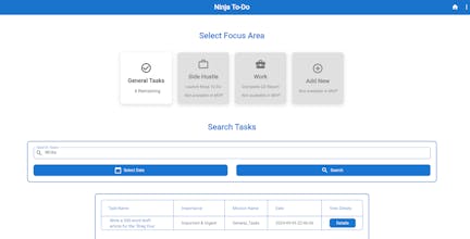 Ninja To-Do gallery image
