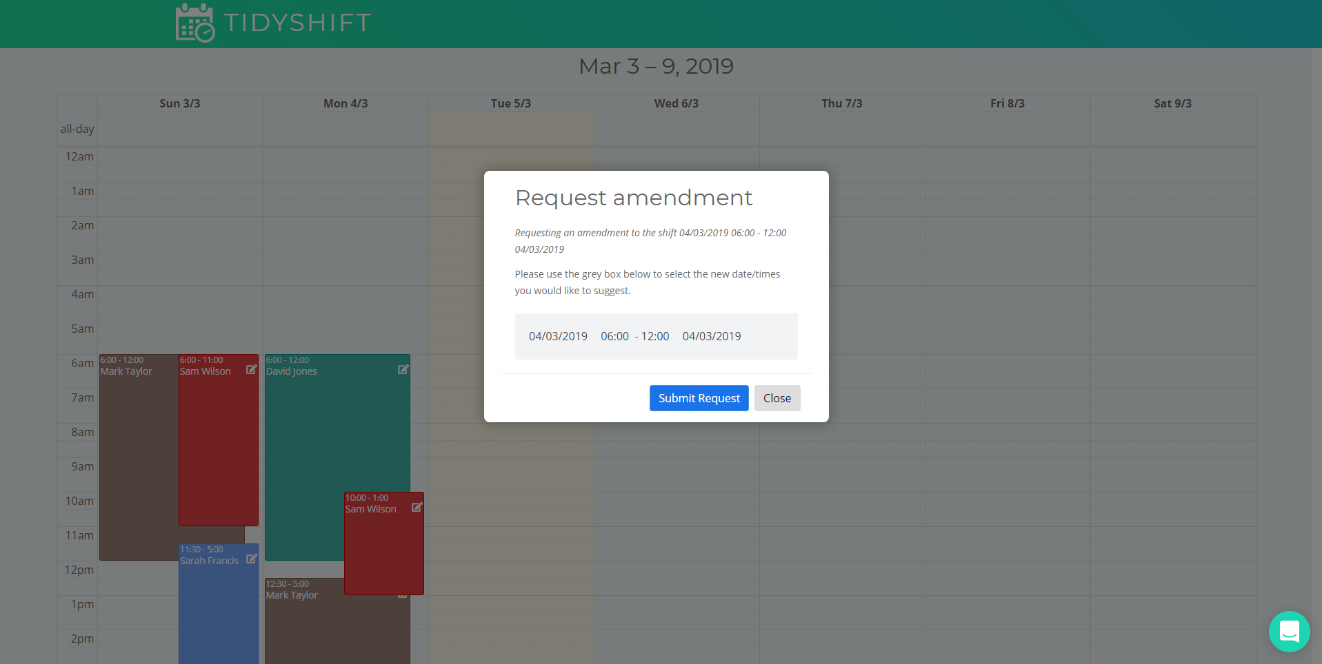 TidyShift gallery image