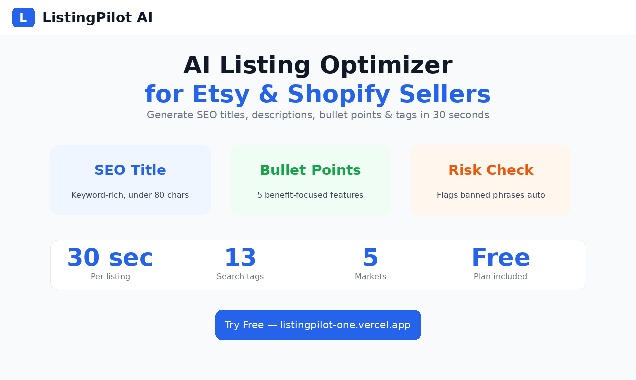 ListingPilot AI gallery image