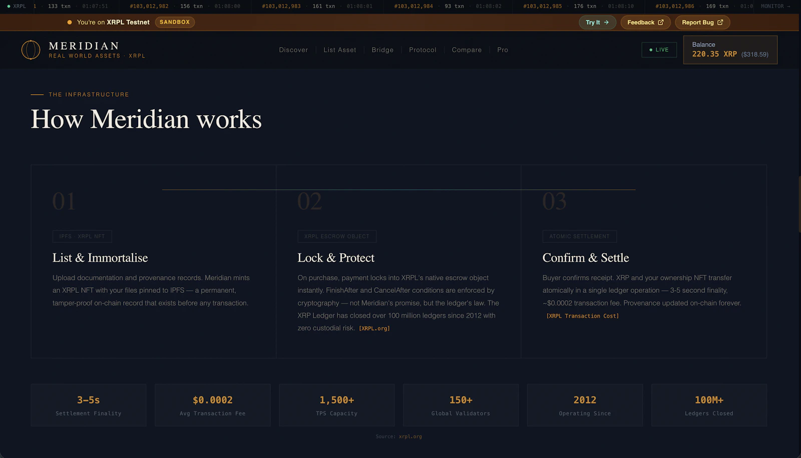 Meridian Market screenshot 2