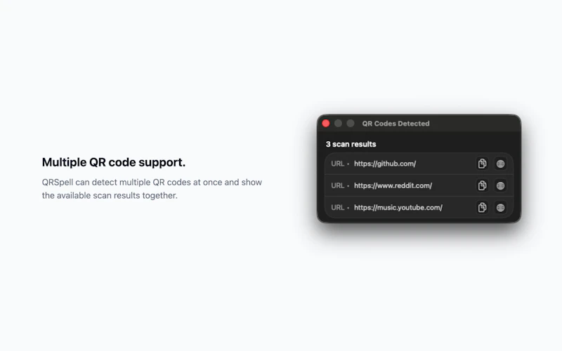 QRSpell: On-Screen QR Scanner screenshot 3