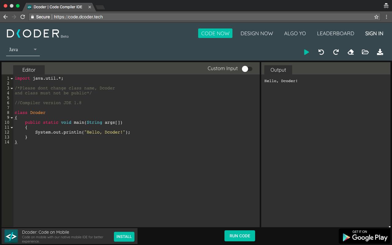 Dcoder gallery image